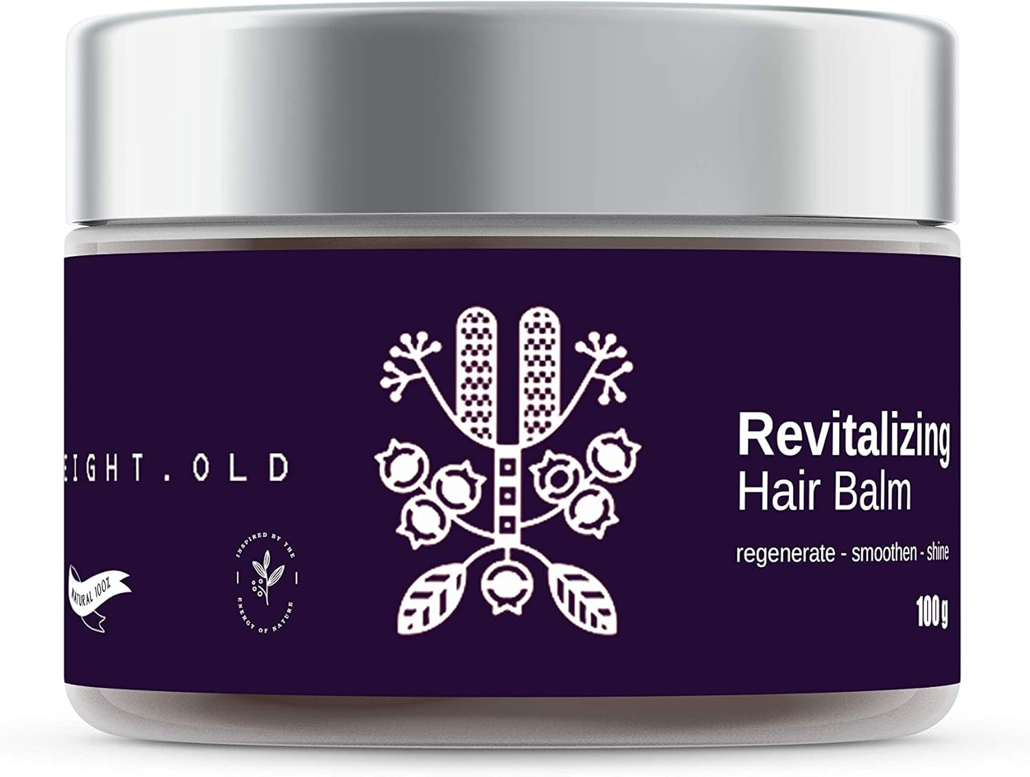 Natural Beauty Essentials Revitalizing Hair Balm (Hair Mask for Dry, Damaged Hair) for Men & Women - Soyabean Oil Extracts (100 Gm) image number 1