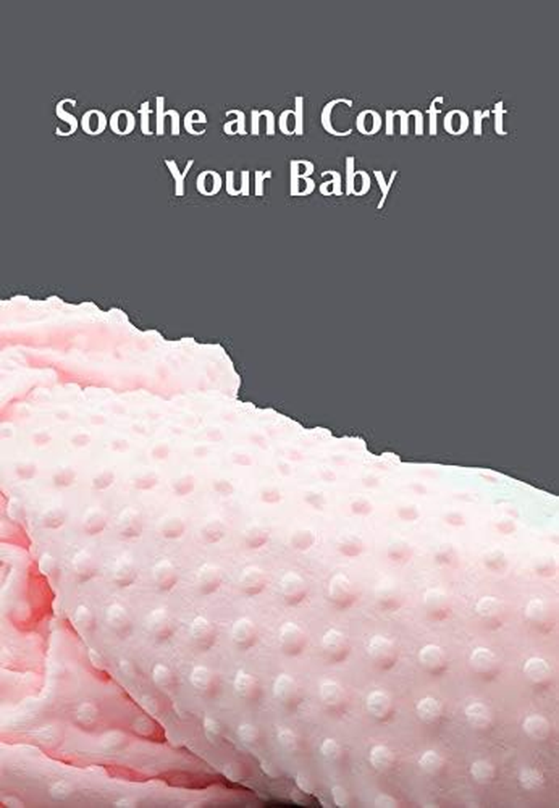 American Baby Company Heavenly Soft Chenille Blanket Set, Pink, for Girls image number 2