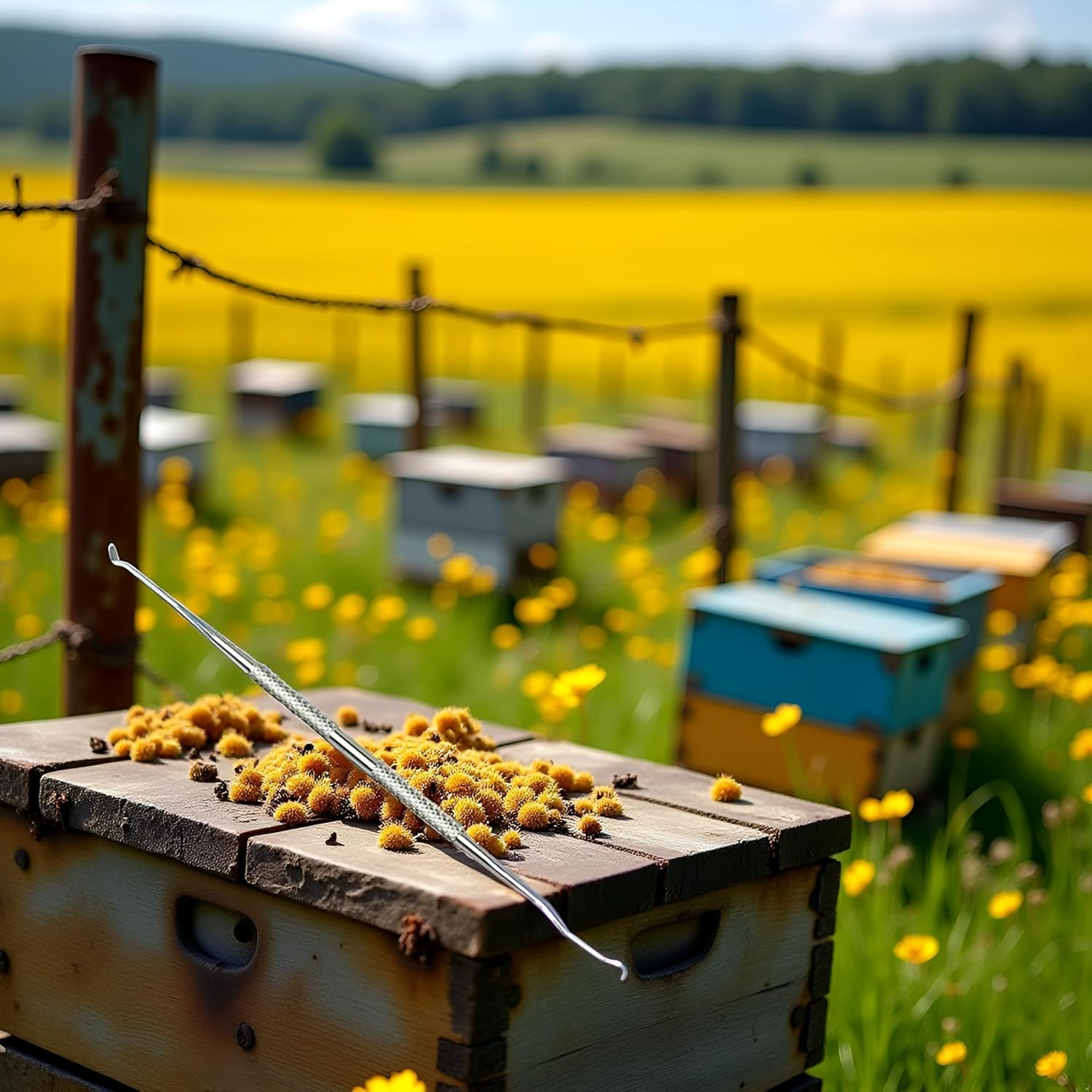 1 Piece Silver Beekeeping Grafting Tool Double Head Beekeeping Grafting Needle Beekeeping Moving Needle Tool Stainless Steel Queen Moving Needle Queen Bee Grafting Tool Patio, Farm and Ranch image number 2