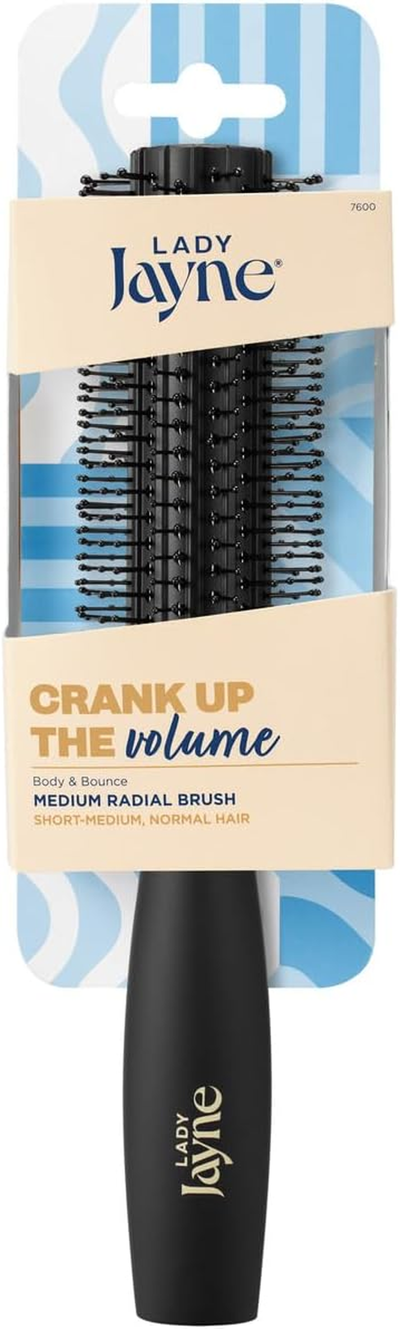 Lady Jayne Medium Radial Plastic Bristles Brush image number 1