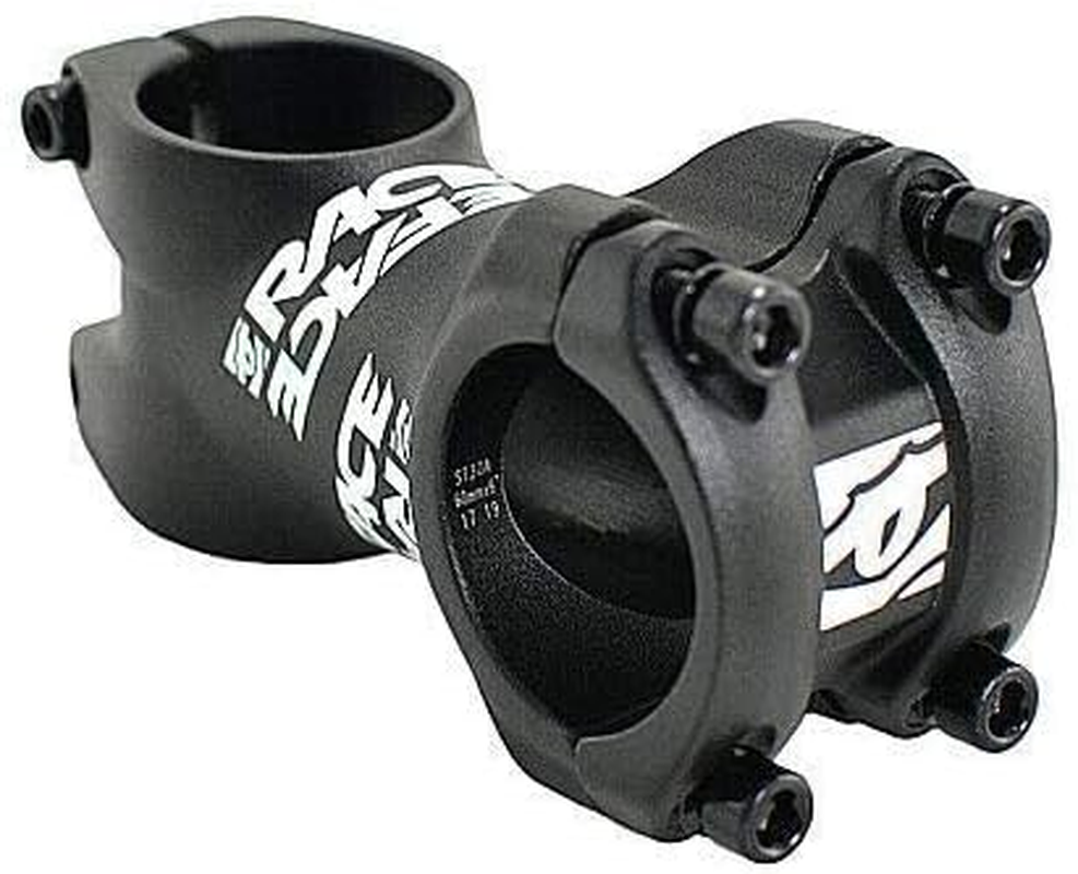 Raceface Ride MTB XC Trail AM Bike Bicycle Stem 31.8X60Mm plus and minus 6 Degree Black, RF1801