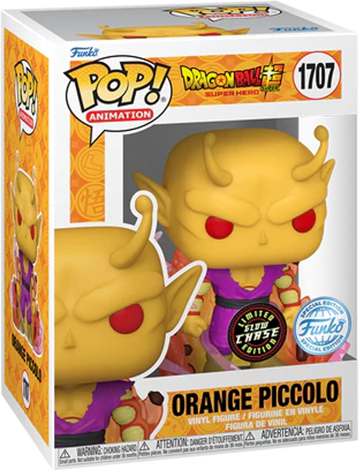 Funko Dragon Ball Super - Super Hero Piccolo Pop! Vinyl Figure, Orange