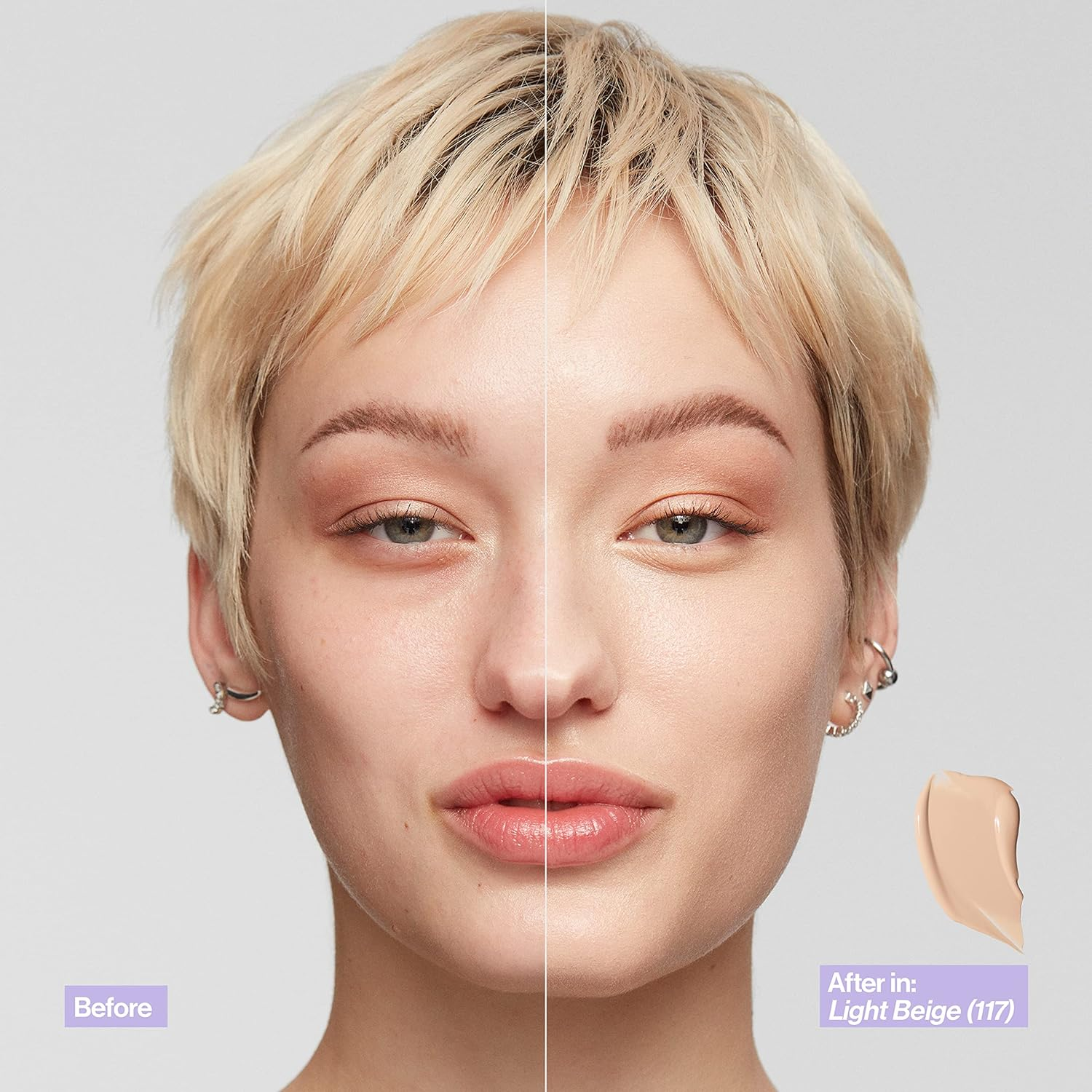 REVLON ILLUMINANCE&trade; SKIN-CARING FOUNDATION Light Ivory (109) image number 2