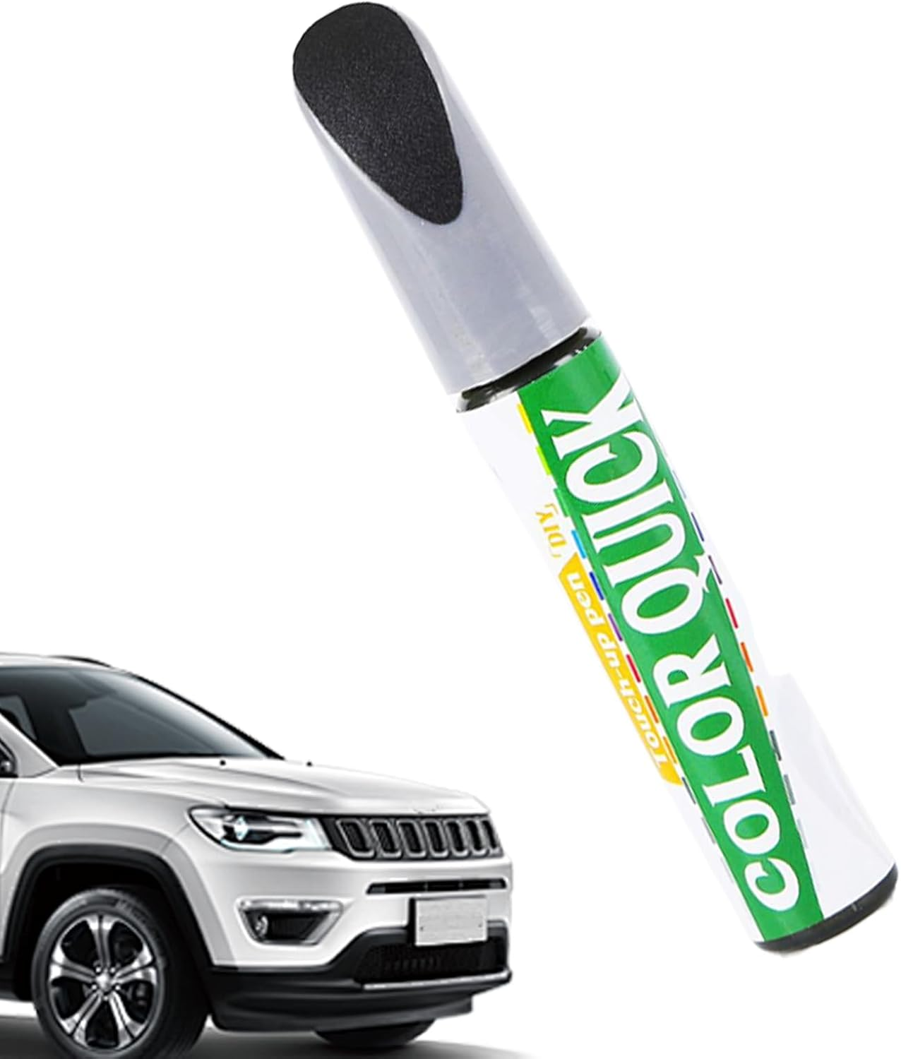Car Scratch Pen - Automotive Paint Scratch Repair Pen,Quick Drying 12Ml Automotive Remover Blemish Quick Fix for Rim Wheel Bumper Exterior - Gold image number 4