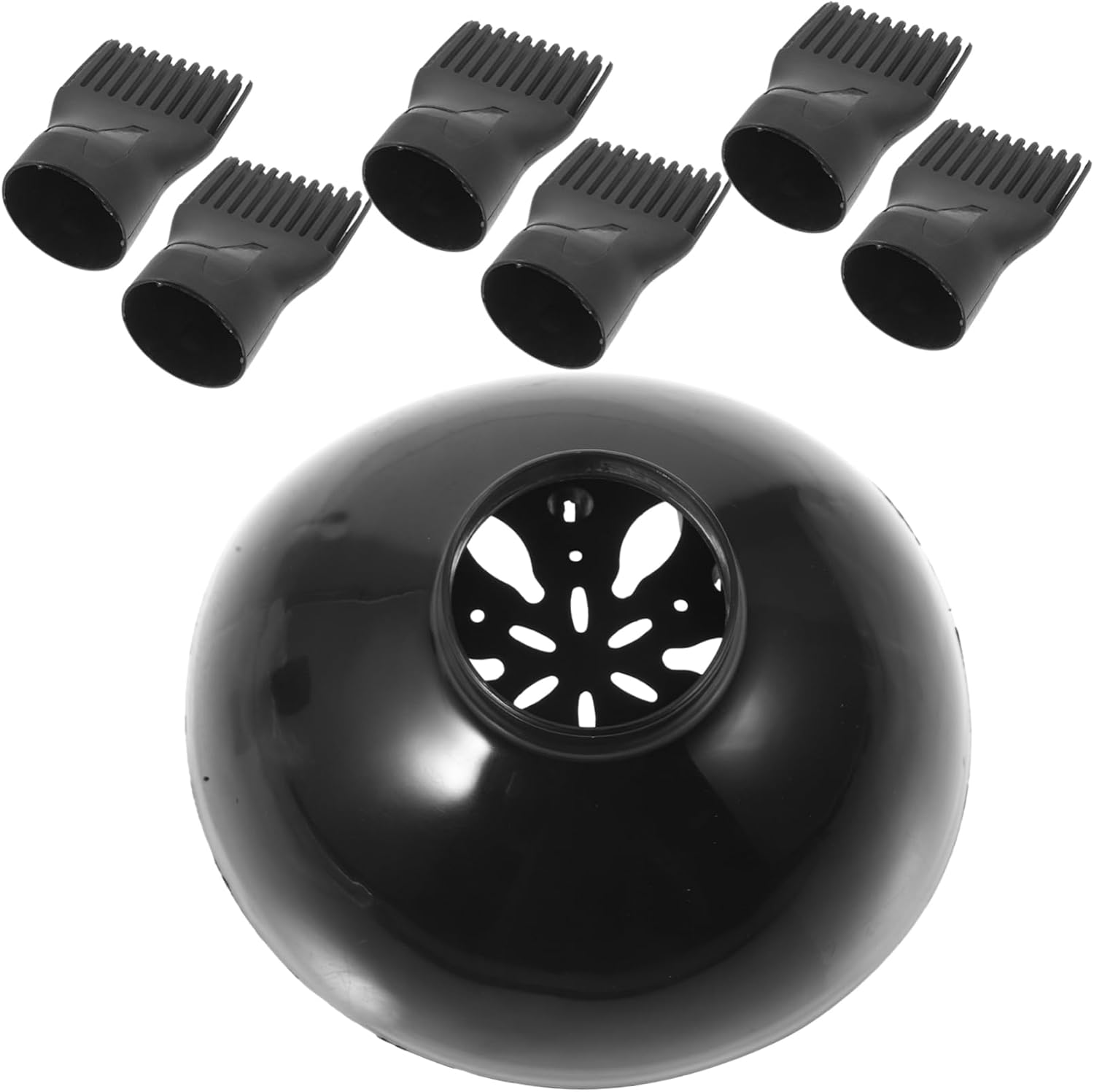 CALLARON High Temperature Resistant Hair Dryer Comb Attachment with Diffuser Nozzle Focused Airflow for Faster Drying Versatile Styling Tool Suitable for Various Hair Types and Salon image number 3