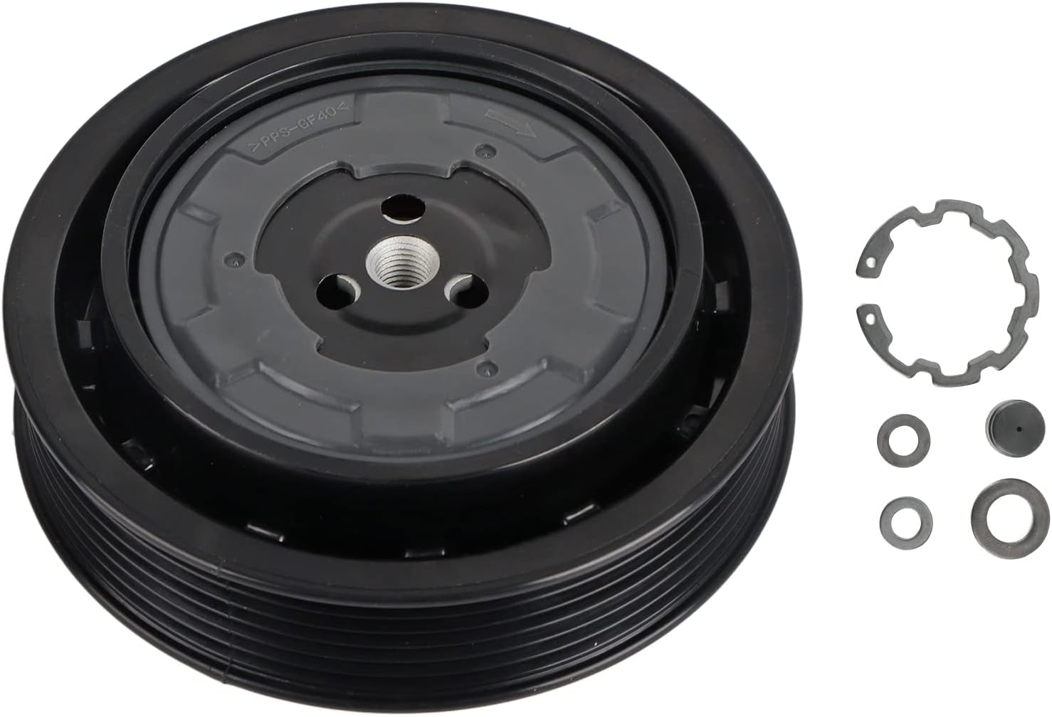 Clutches Air Conditioning a C Compressor Clutch Replacement Stainless Steel for 2.0 2.4 158388 a C Compressor Clutch image number 6