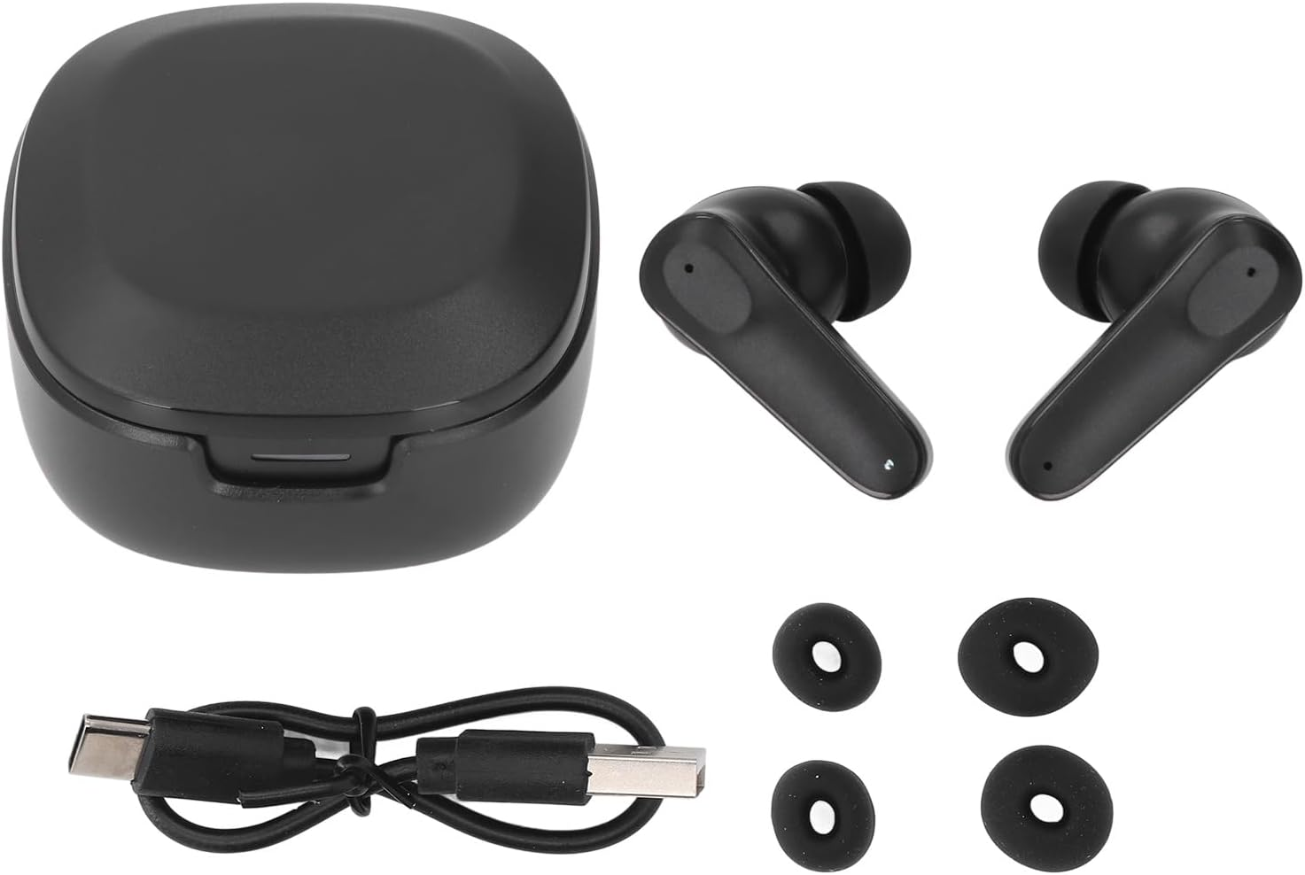 Language Translator Earbuds, Supports 114 Languages Online Translation Real Time, AI Translator Headphones, Bluetooth Voice Translator Earbuds for Conference Travel Lecture image number 1