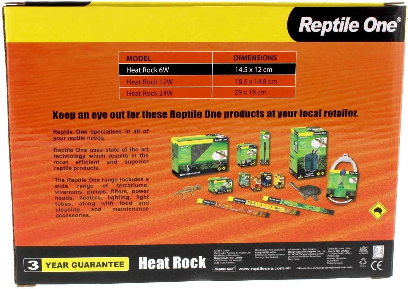 Reptile One Heat Rock 6 Watt Assist Reptiles in Maintaining Body Temperature. image number 5