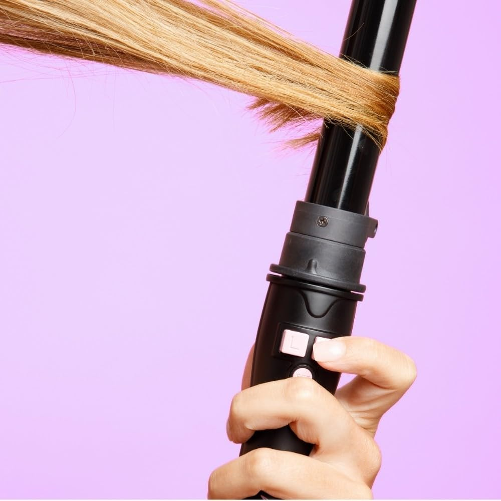 Mermade Hair Spin Automatic Curler, 25 Mm Size, Black