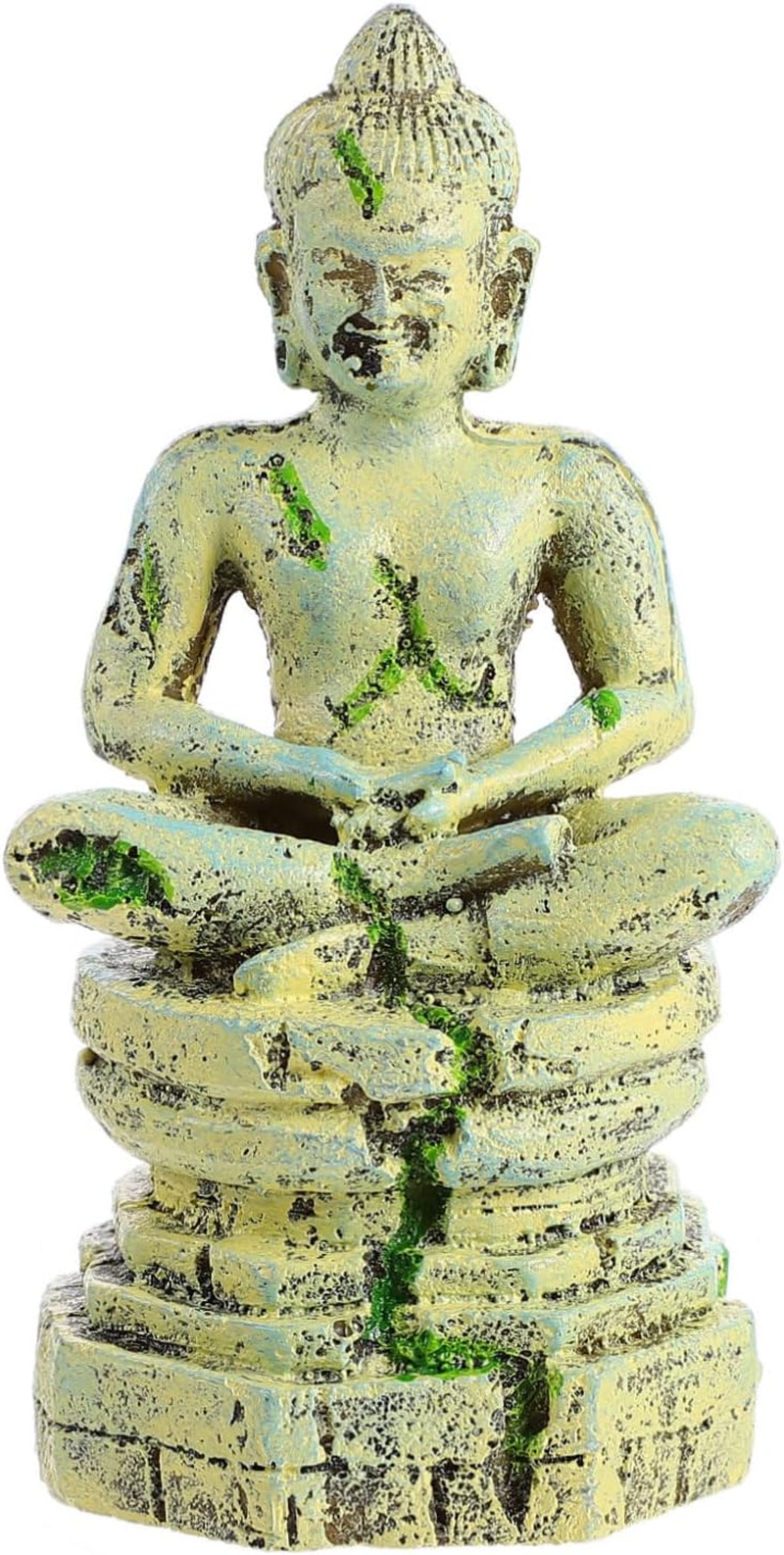 PENIKOKO Unique Aquarium Landscape Fish Tank Ornament Resin Buddha DIY Decor for Pet Fish image number 1
