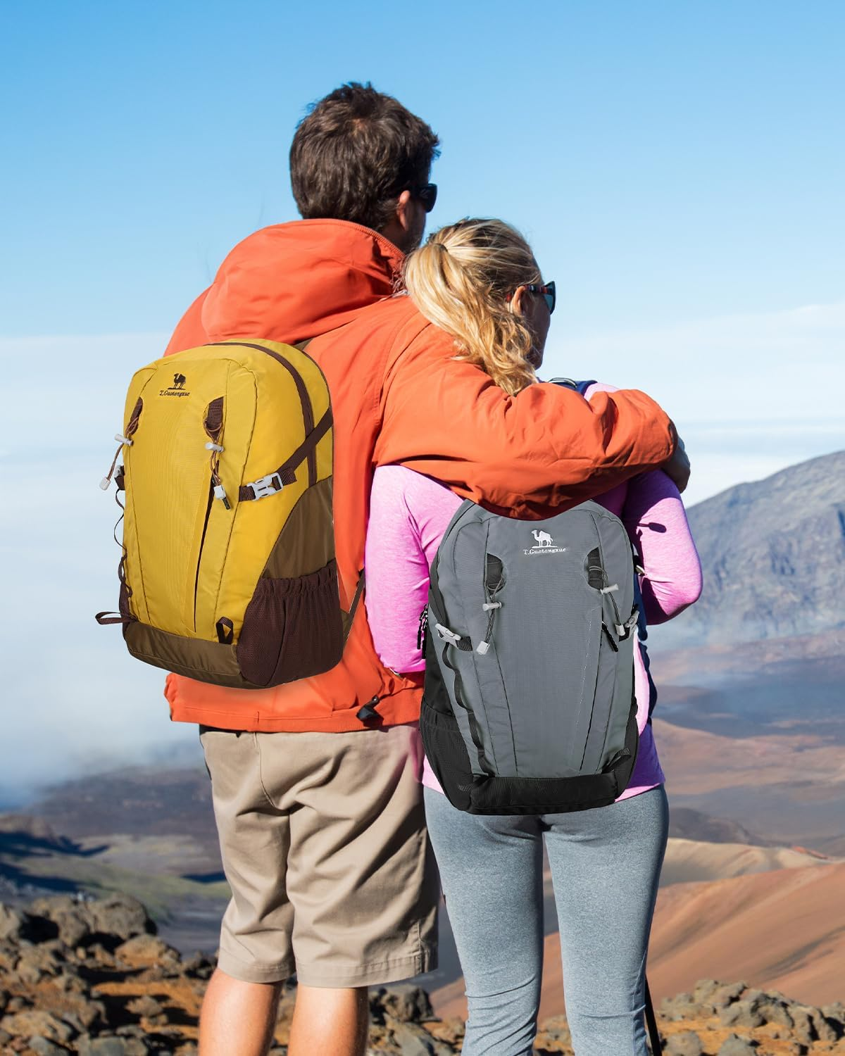 Outplea 30L Large Hiking Backpack for Men Women, Traveling Backpacks with anti Theft Pocket, Waterproof Rucking Sports Rucksack for Camping