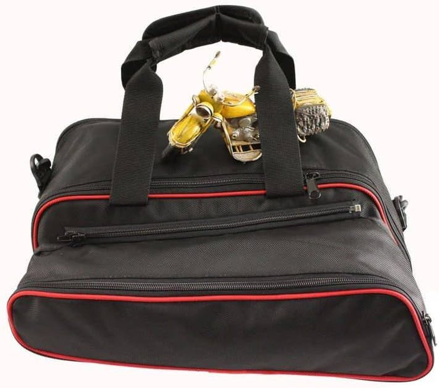 Made4Bikers Promotion Bag: Printed Suitcase Inner Pockets Suitable for Ducati Multistrada V2 from 2022, 1200 from 2015, 1260 from 2017, 950 from 2017 image number 1