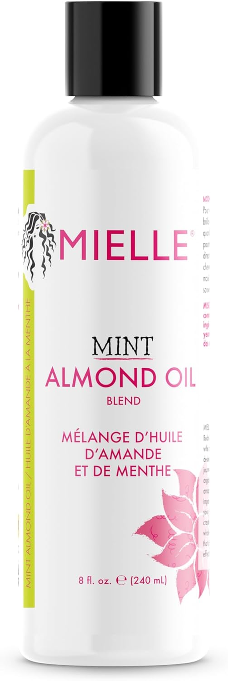 Mielle Mint Almond Oil for Healthy Hair and Scalp, Lightweight, 240 Ml (Pack of 1) image number 4