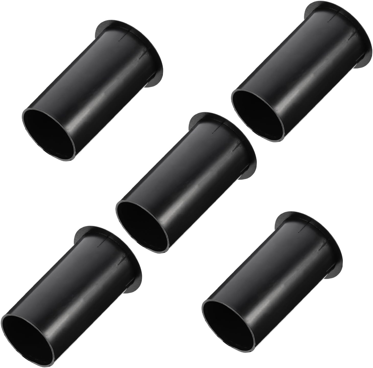 KALLORY 5 PCS Black Plastic Subwoofer Port Tubes Speaker Accessory Easy Install Stain Resistant for Woofer Box Sound Ventilation image number 6
