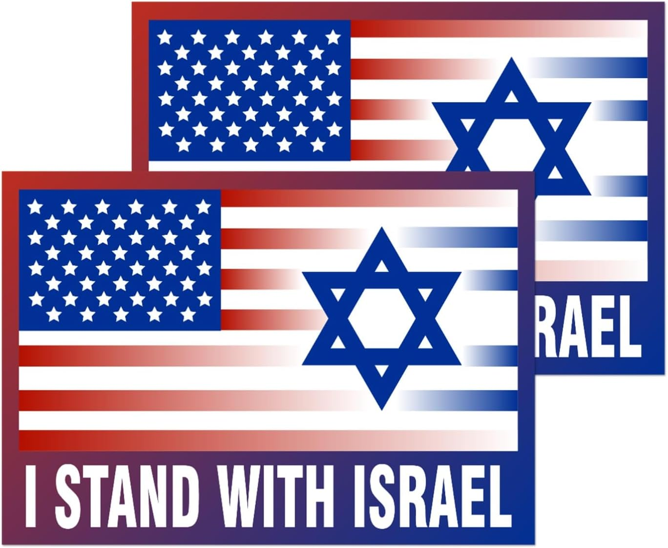 2 Pcs Veteran Flag Vehicle Magnets, American Flag Magnet, High Grip Magnetic Vinyl