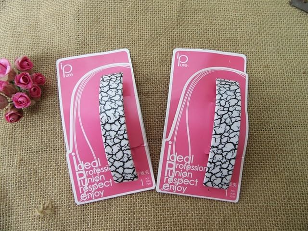 6Pcs Classic Hair Clamp Clip Barette Hair Accessories image number 3