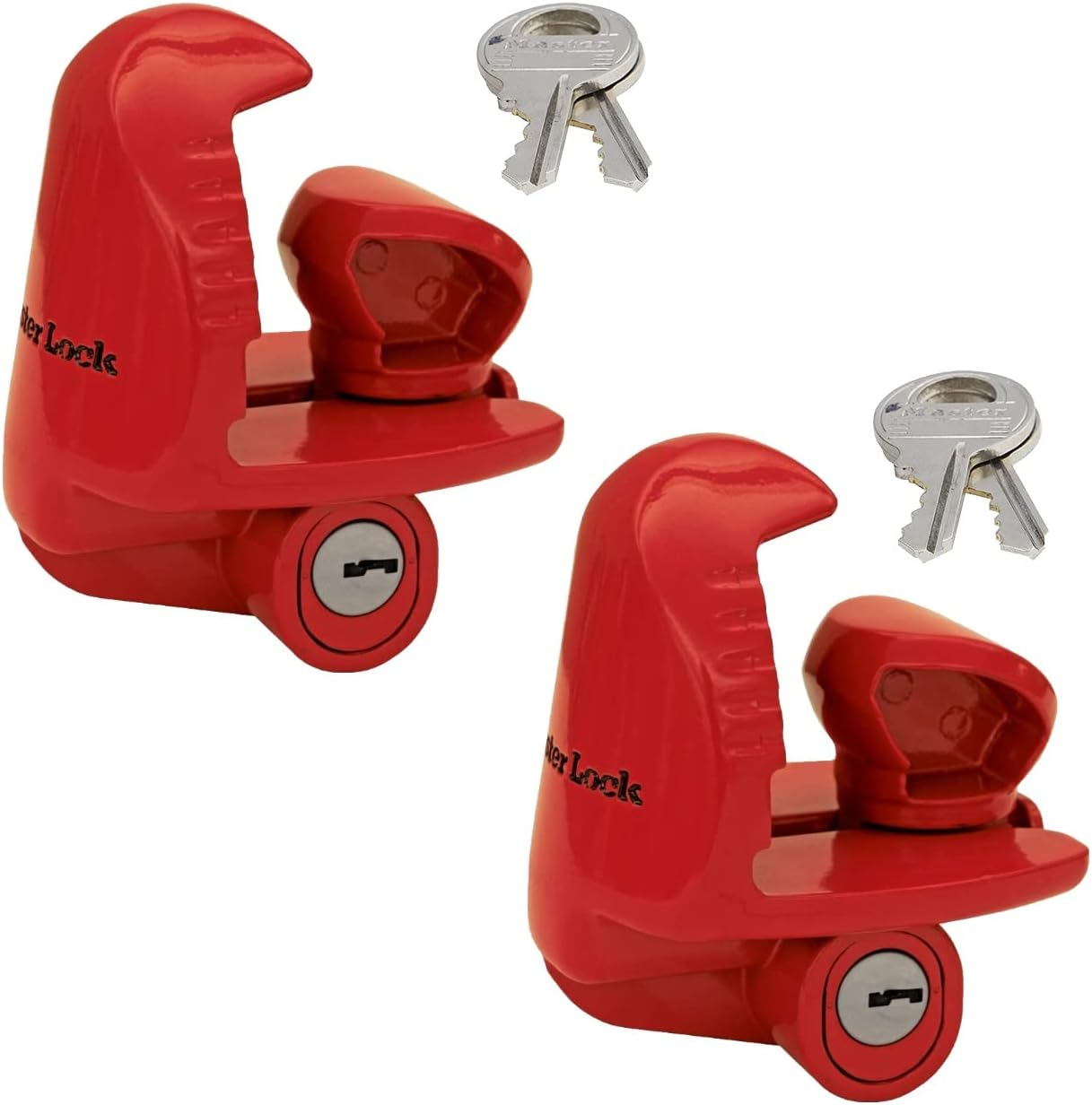 Master Lock - Universal Size Fits 1-7/8", 2", and 2-5/16" Couplers - Trailer Locks #389DAT