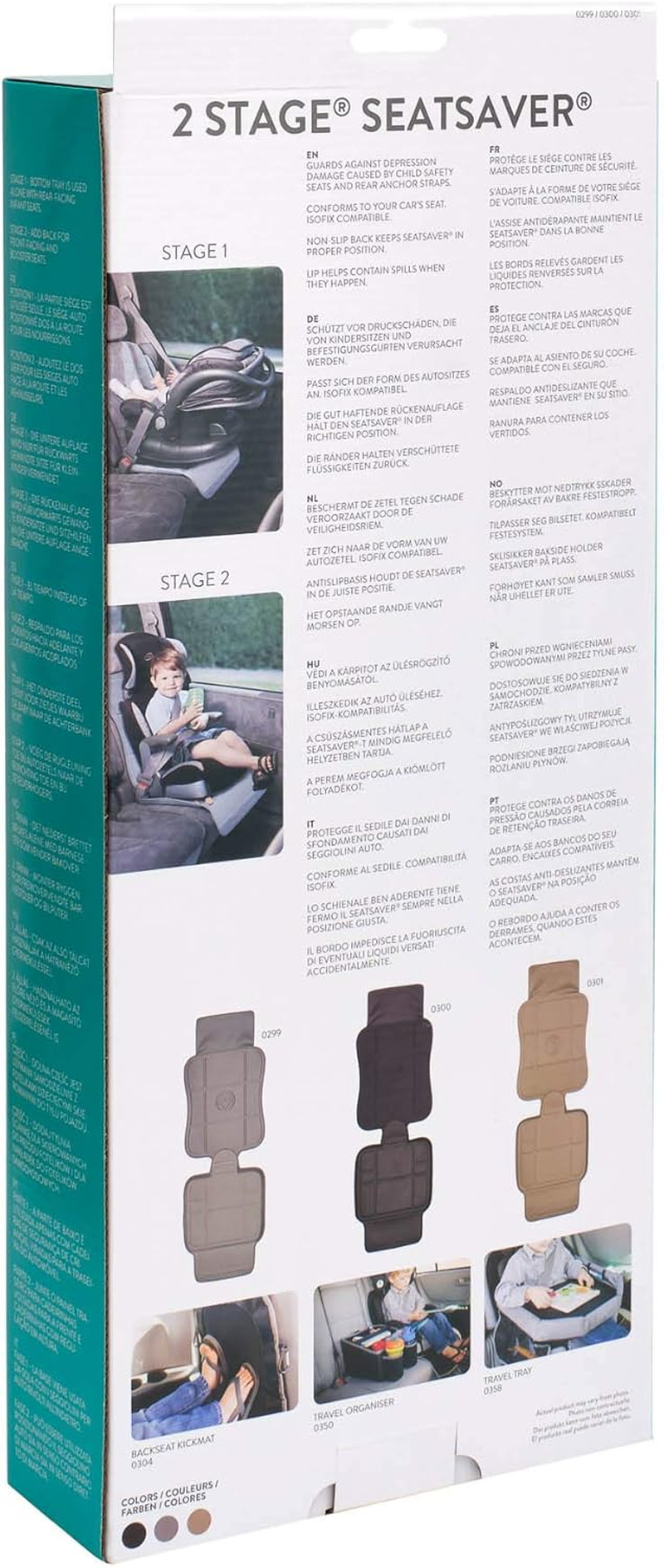 Prince Lionheart Two-Stage Seatsaver - Black image number 5