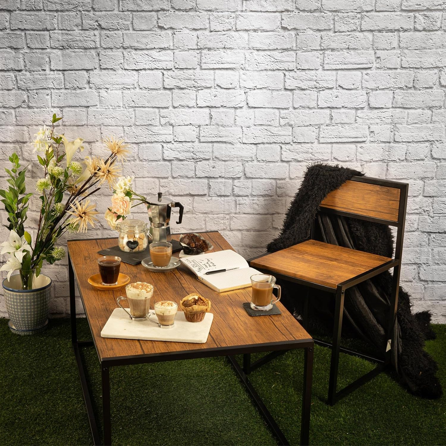 Bormioli Rocco ROS1702 Glass Oslo Cappuccino 1.21880 (Pack of 6) image number 4