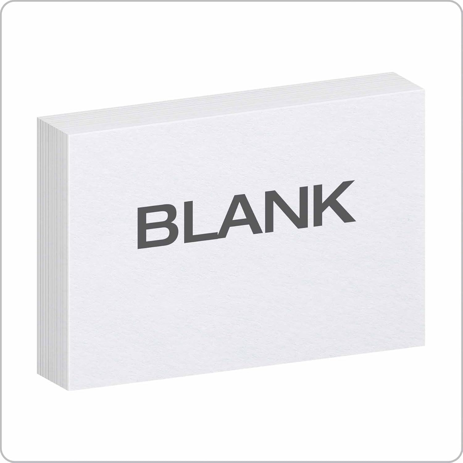Oxford Blank Index Cards, 4 X 6 Inches, White, 10 Packs of 100 (40) image number 3