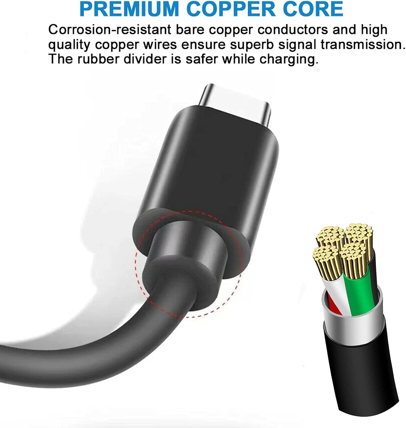 USB Charger Charging Cable Cord Compatible with for Fujifilm INSTAX Share SP-2, Polaroid Zip, HP Sprocket, Polaroid Mint, Kodak Mini/Printomatic, Lifeprint, Canon Ivy & Similar Photo Printers image number 4