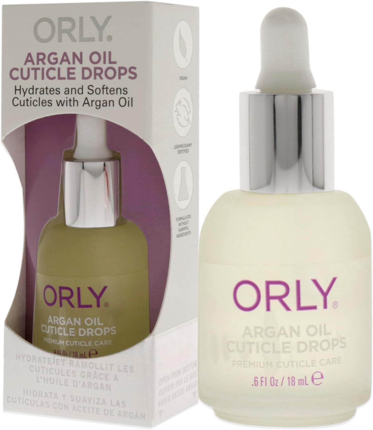 Orly Argan Cuticle Oil Drops, 0.6 Ounce image number 2