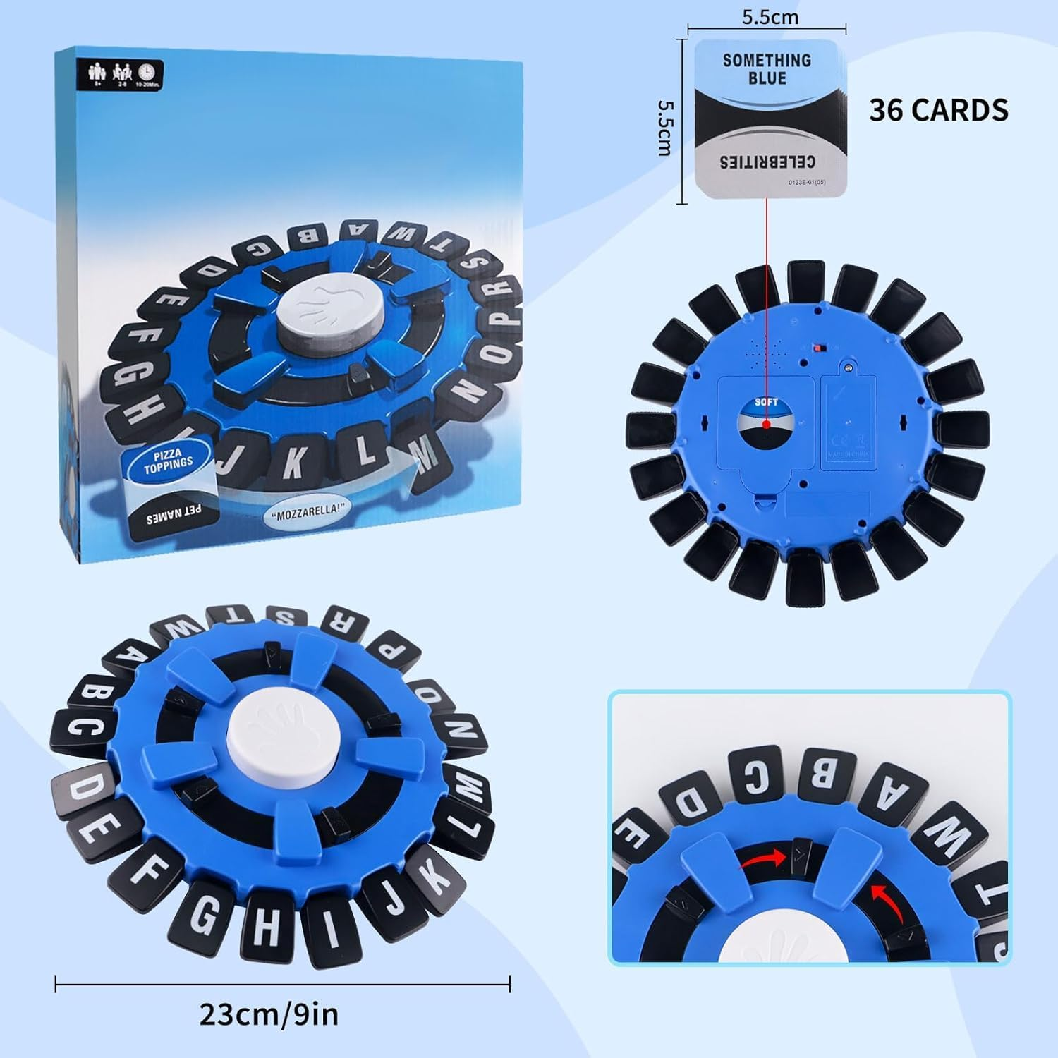 Orvian Board Games, Tapple Word Game, Family Word Puzzle Game, Educational Puzzle Game, Interactive Board Game, Perfect Plaything for Family and Friends image number 6