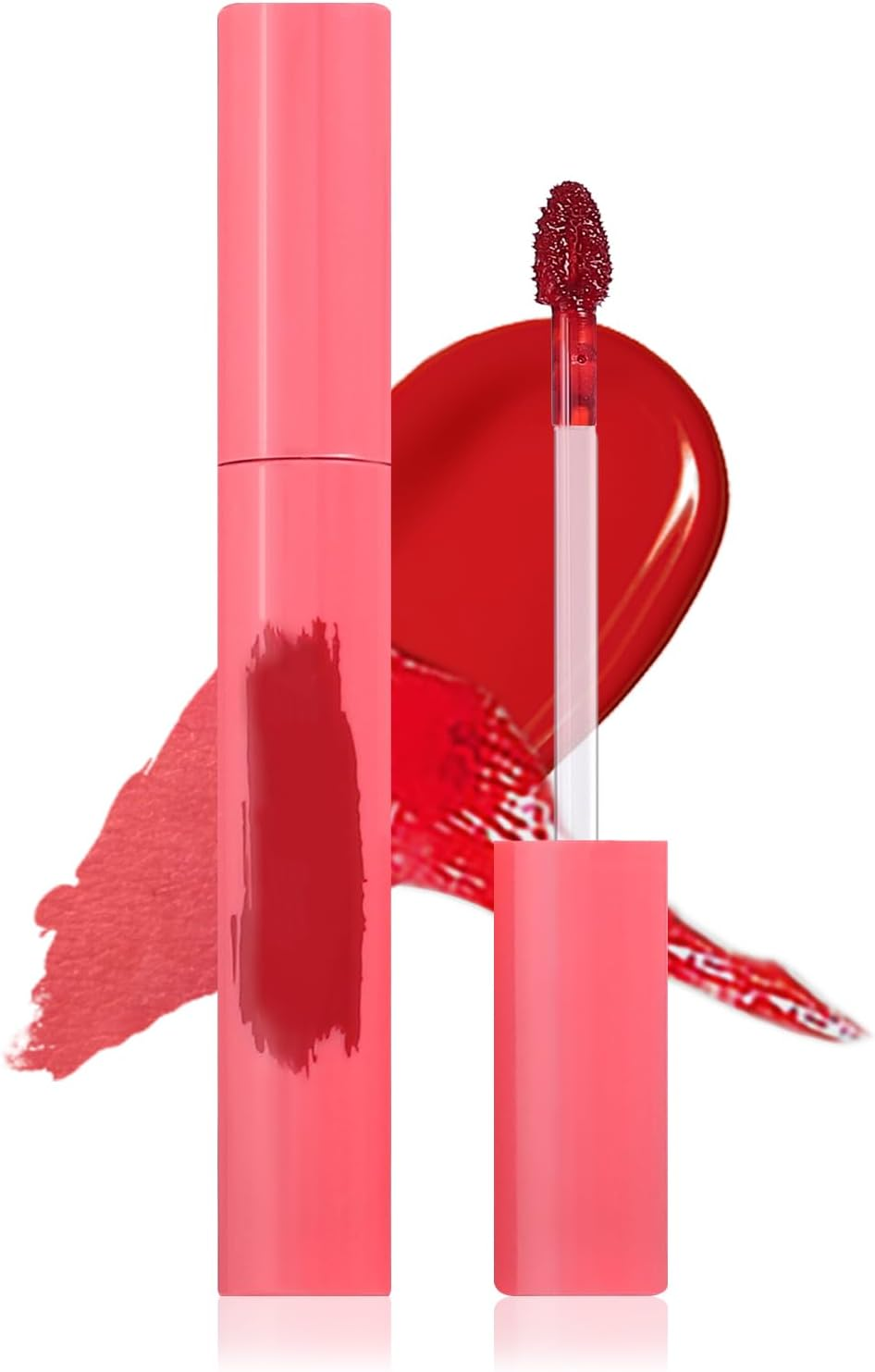 Peel off Lip Liner Stain, Peel off Tattoo Lip Tint, Peel off Lip Stain with Matte Finish, Waterproof, Long Lasting, Transfer Proof Red Lip Tint, Highly Pigmented Color, Non-Stick Cup Lip Stain