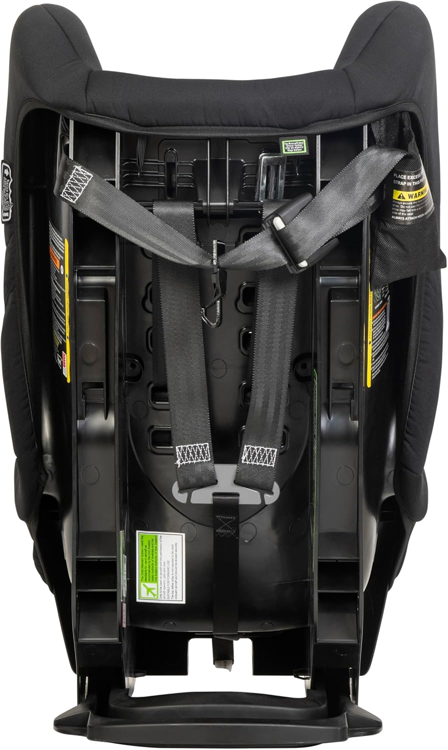 Hipod Roma Convertible Car Seat, Rearward Facing (Birth &ndash; 12 Months) Forward Facing (12 Months &ndash; 4 Years), Baby Child Car Seat, Machine Washable Cover, Seat Belt Installation, Black, (4720) image number 6