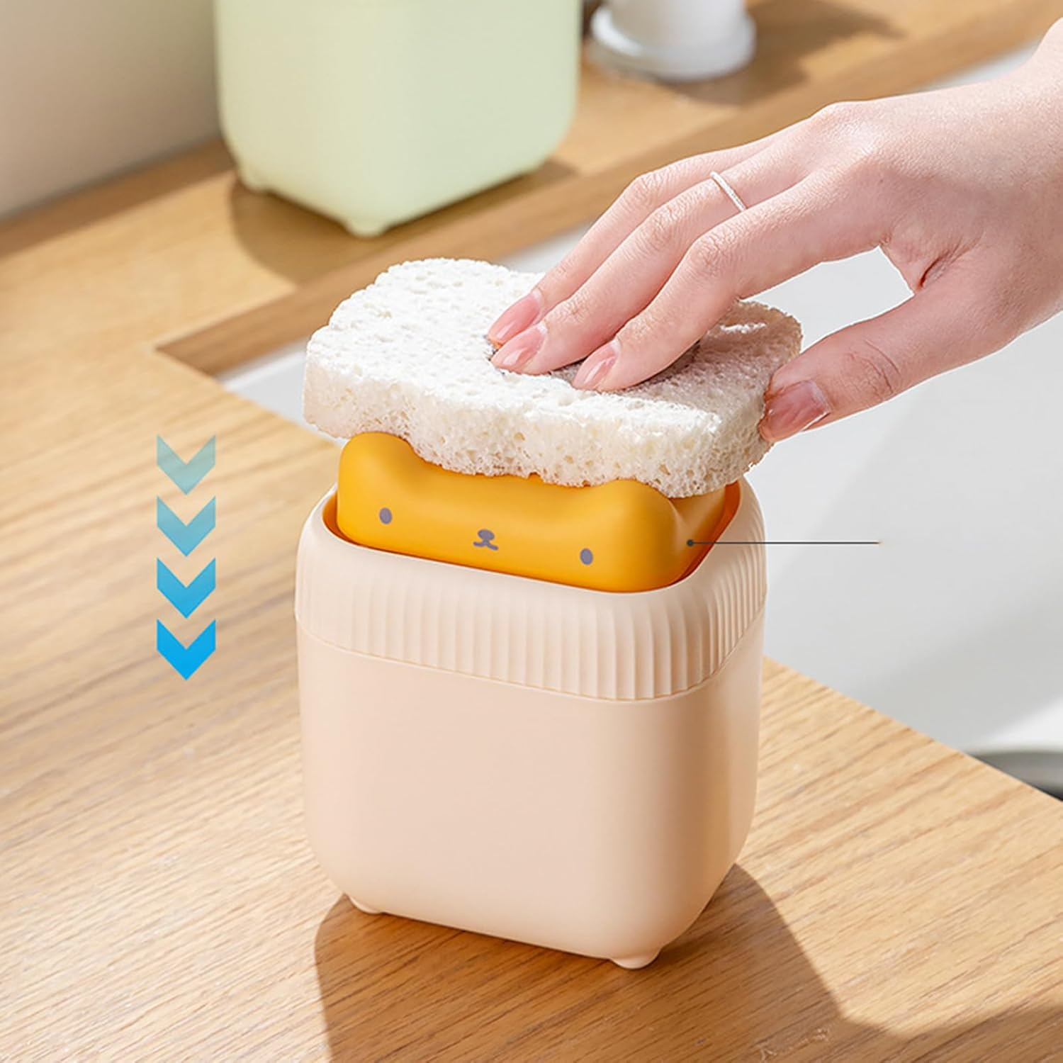 Foam Soap Dispenser,Reusable Cat Shape Container | Liquid Foam Shampoo Soap Dispenser | for Kitchen Sink Countertop Toilet Shampoo Wash Detergent Home Commercial Hotel