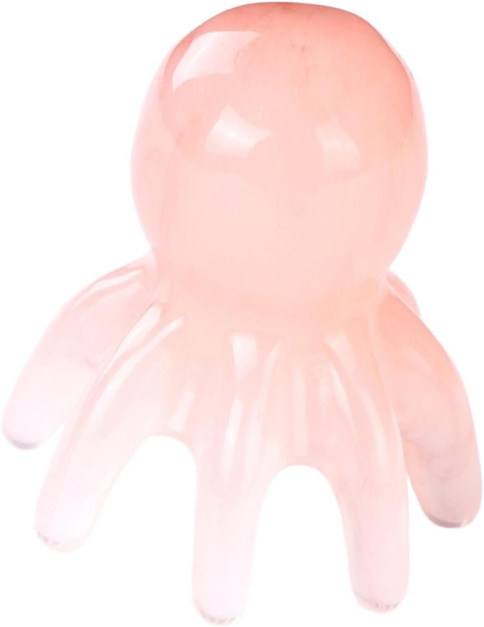 Koolsoo Octopus Massage Comb Head Scalp Massage Compact with Handle Portable Meridians Tool Point Tool for Grooming Home Women Men, Pink - Violet image number 5