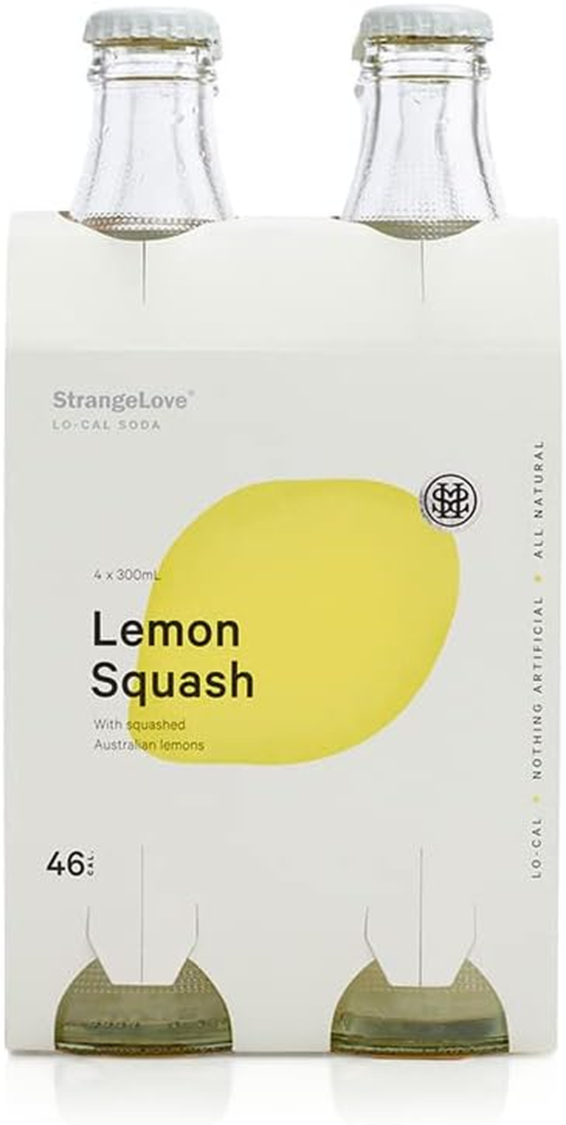 Strangelove Lemon Squash Lo-Cal Soda X 24 image number 4