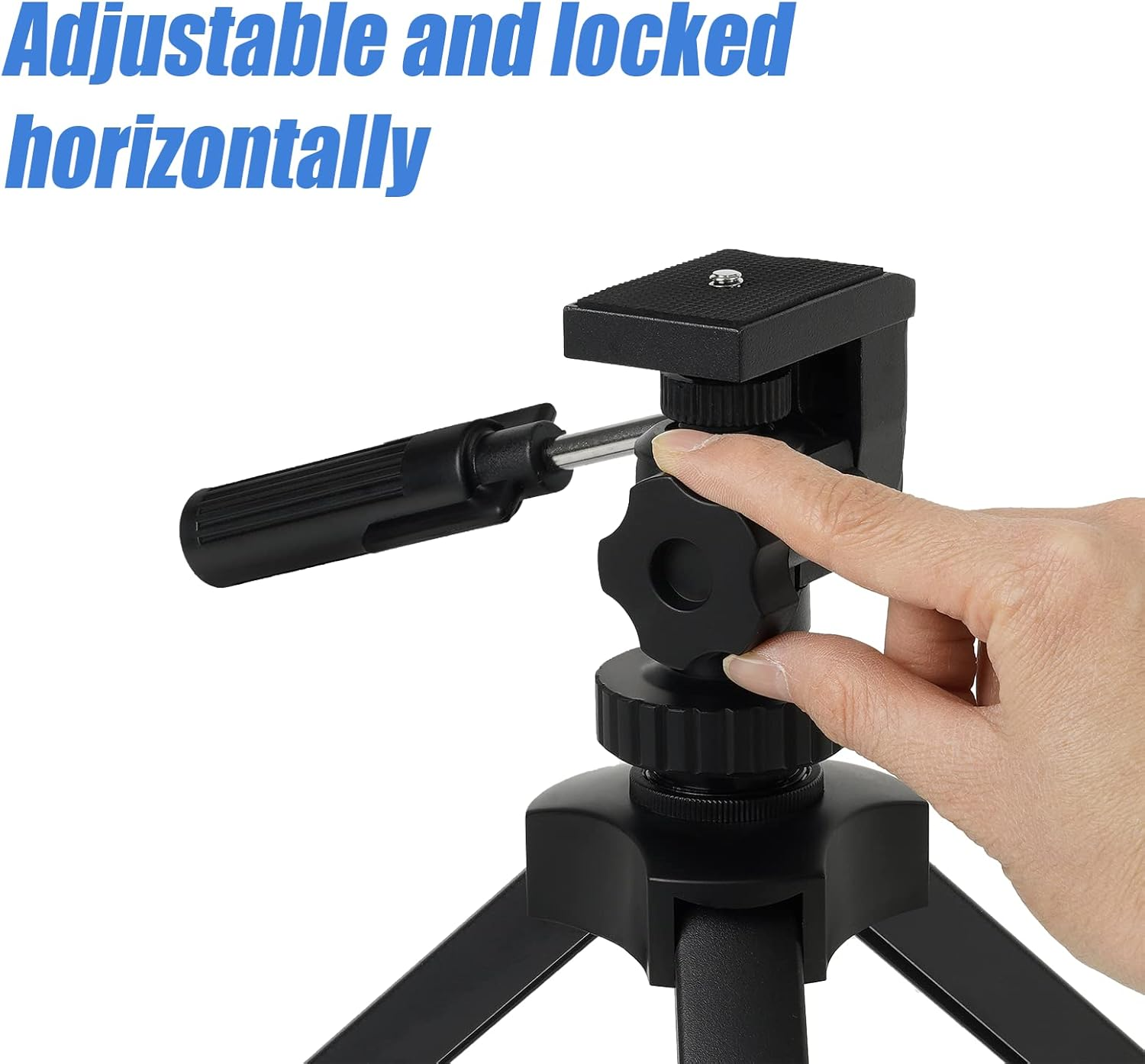 SVBONY SV146 Tabletop Tripod, Spotting Scope Tripod, Adjustable Portable Tripod for Spotting Scope Binoculars Monoculars DSLR Cameras image number 3