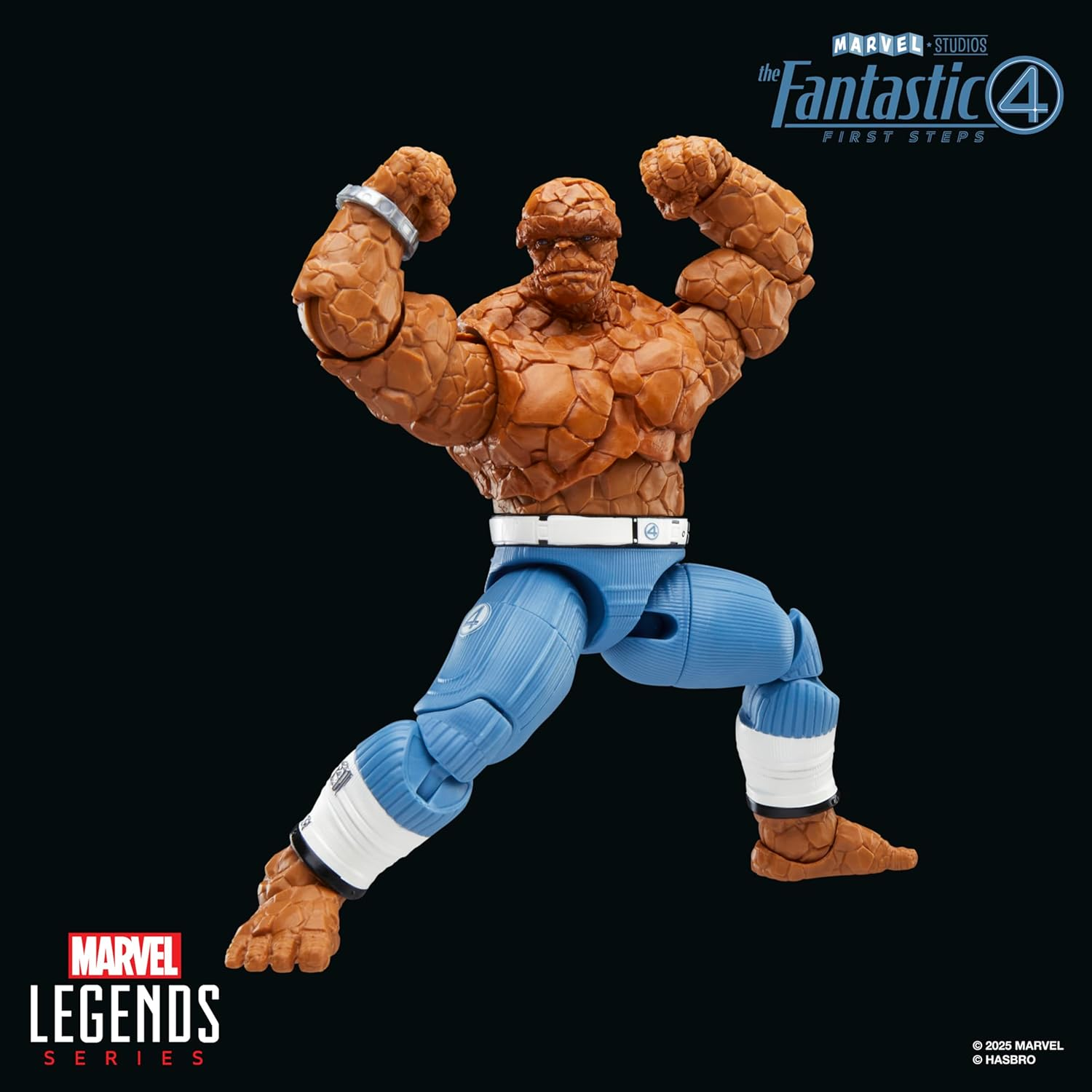 Marvel Legends Series Marvel'S the Thing, the Fantastic Four: First Steps Ben Grimm Movie Collectible 6 Inch Action Figure Toy image number 3