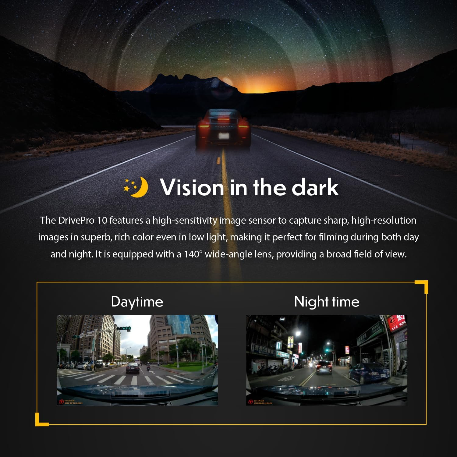 Transcend 64GB Dashcam Drivepro 10 Non-Lcd -2K QHD 1440P image number 4