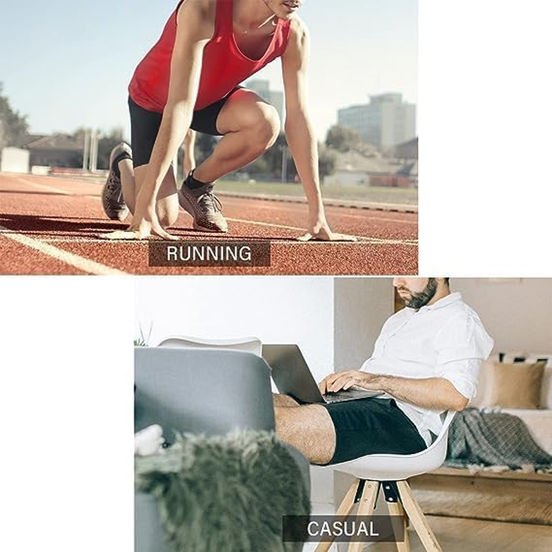 AMY COULEE Mens Running Shorts 3 Inch Training Workout Gym Shorts Cotton Casual Sweat Shorts with Pockets image number 3