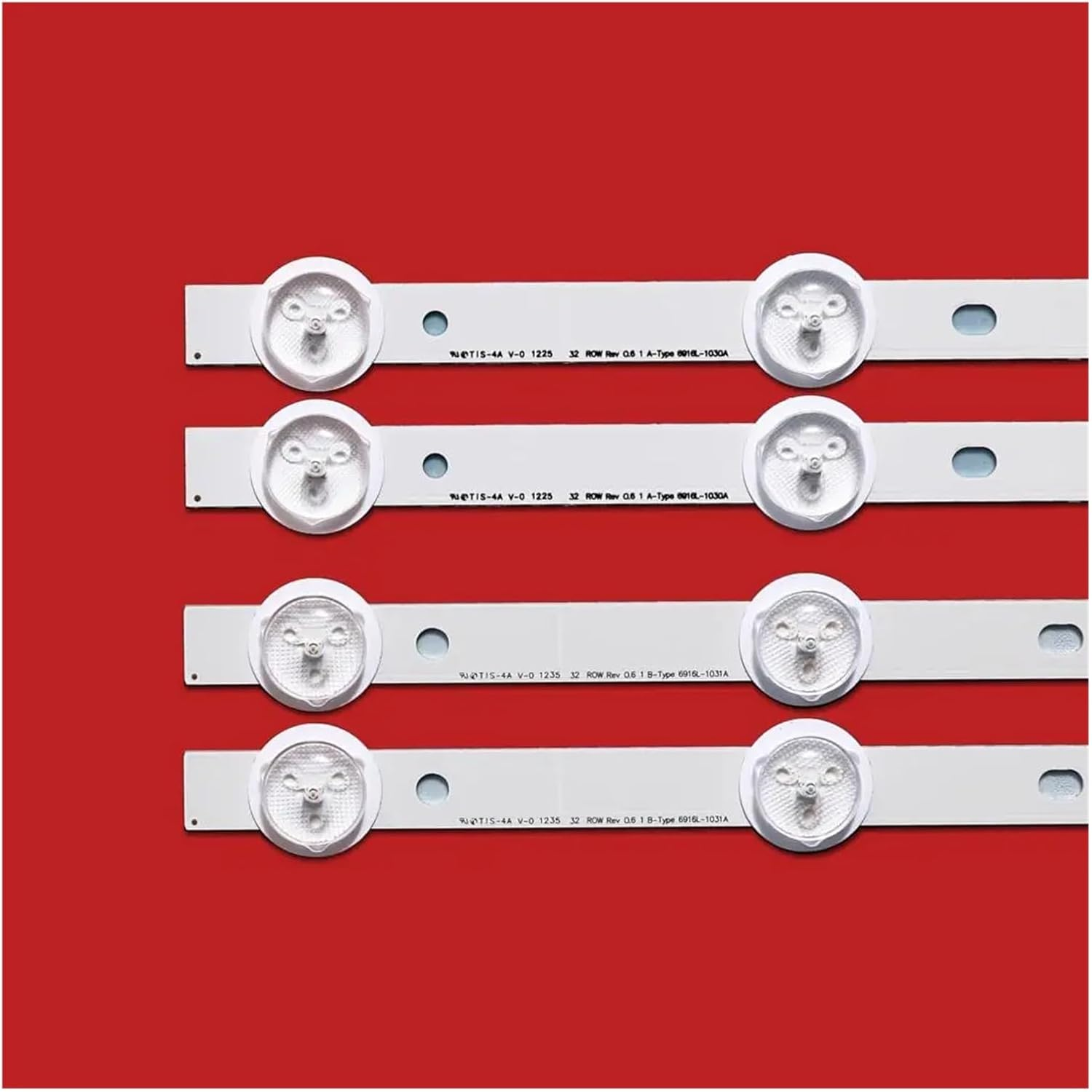 LED Stripfor for L/G 32 LCD TV 6916L-1030A 6916L-1031A 6916L-0923A 6916L-0881A 6637L-0012A 32LS3400 32LM3400 Led32A2000I 3V9LED 648MM