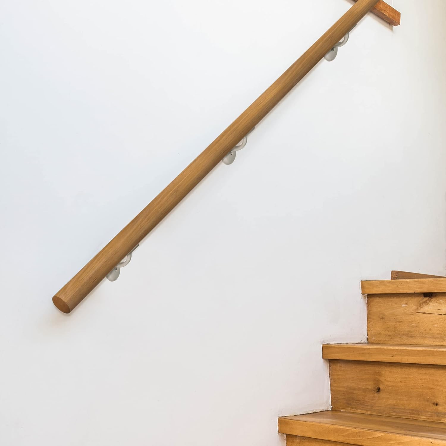 Design House 182030 Jumbo Handrail Bracket Satin Nickel 5-Pack image number 5