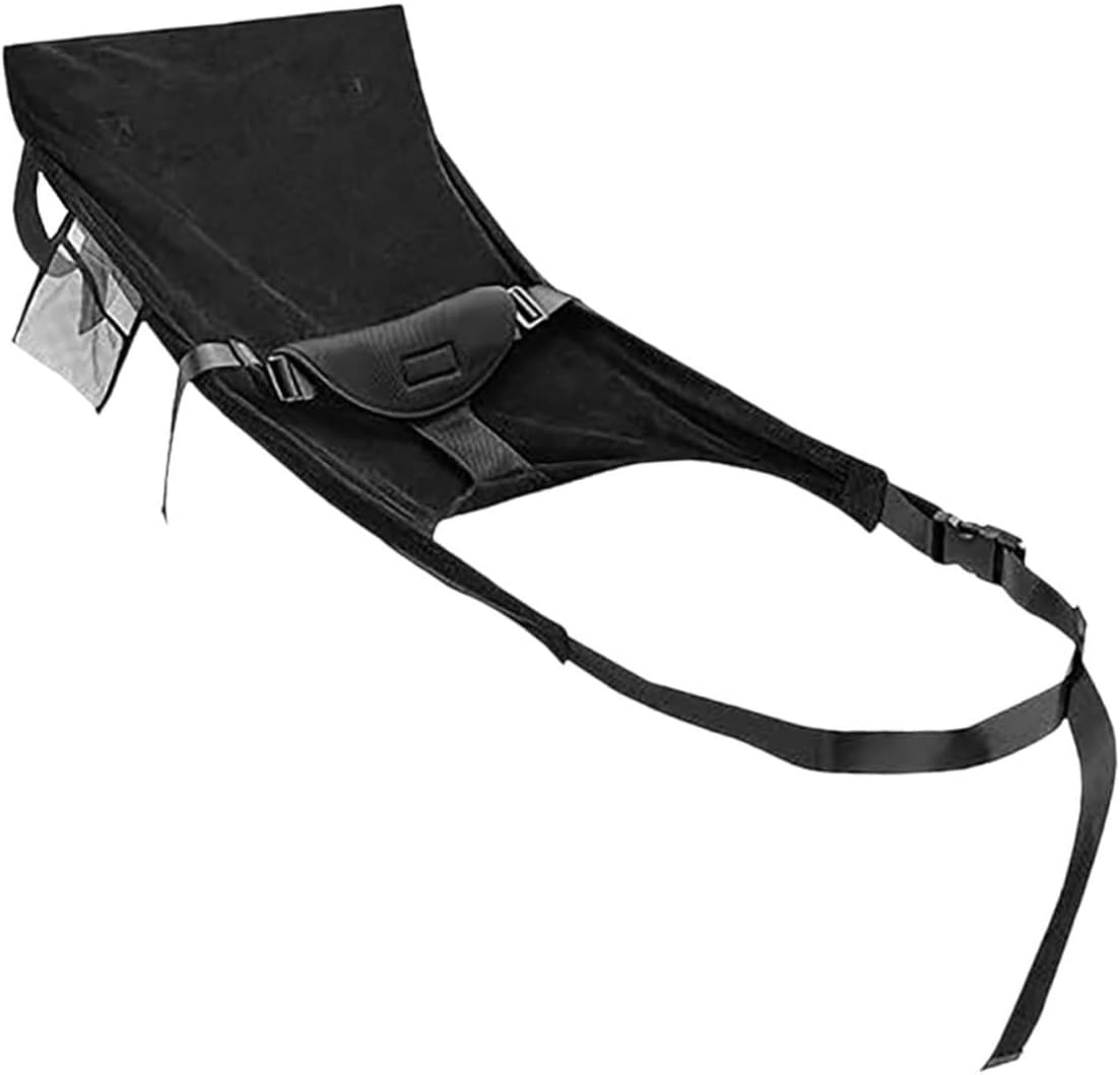 ERINGOGO Airplane Bed with Integrated Seat Extender and Footrest Lightweight Foldable Travel Essential for Compact Portable Flight Accessory for Comfortable Flying image number 4