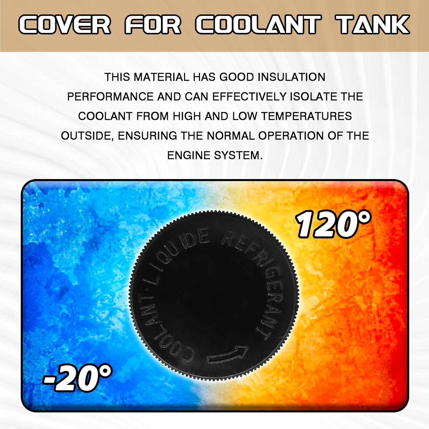 2PCS Coolant Reservoir Cap for Nissan, 21712-79900 Engine Radiator Coolant Overflow Antifreeze Reservoir Tank Cap Compatible with Nissan Infiniti Murano Rogue Versa Quest Sentra EX35 FX37 QX50 image number 2