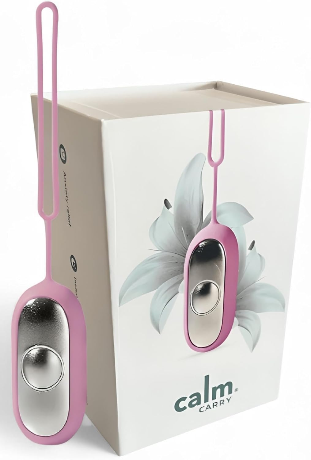 Glowco Calmcarry Sleep Aid Device &ndash; Handheld Microcurrent Relaxation Tool, Supports Calm, Focus & Gentle Relief, USB Rechargeable, Portable Wellness Device for Adults & Kids | Teal Calm Carry