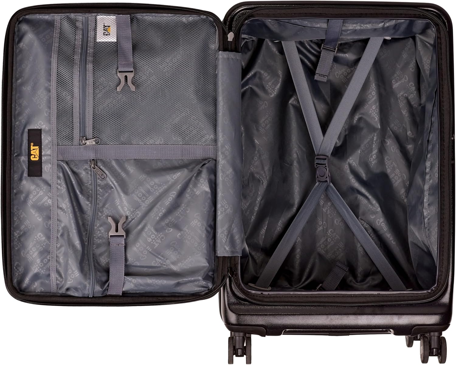 CAT Nexus Travel Suitecase with Open Front, Double Wheels and TSA Lock image number 3