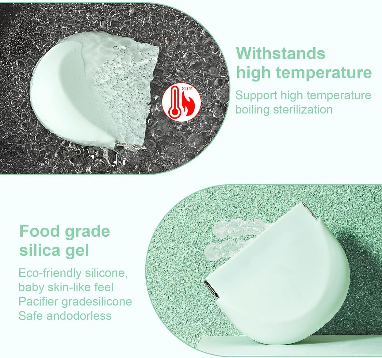 Ditind Silicone Retainer Case, 2 in 1 Aligner Remover Tool & Chewies, Portable Slim Night Guard Case with Lanyard, Orthodontic Mouth Guard Case Set for for Girl, Boy, Women, Men image number 2