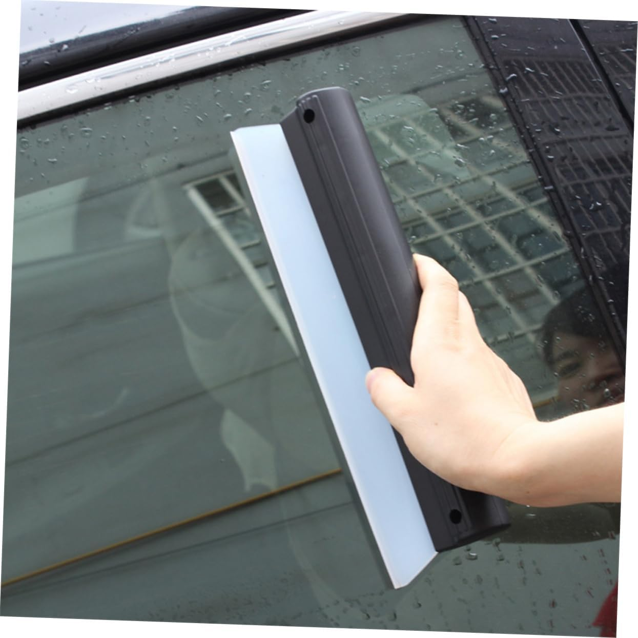 Healeved Pcs Window Squeegee Car Body Cleaning Squeegee Window Cleaning Car Mirror Wiper Screen Cleaner image number 6