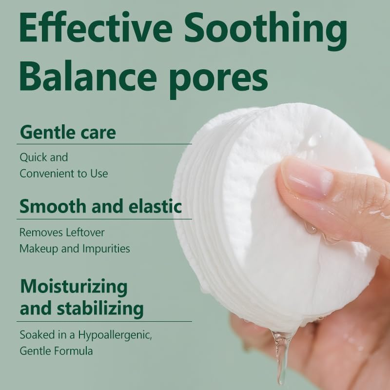 Toning Polish Pads,Skincare for Dark Spots, Wrinkles & Dull Skin - Hydrating Facial Treatment, Niacinamide, Peptides & Centella image number 2