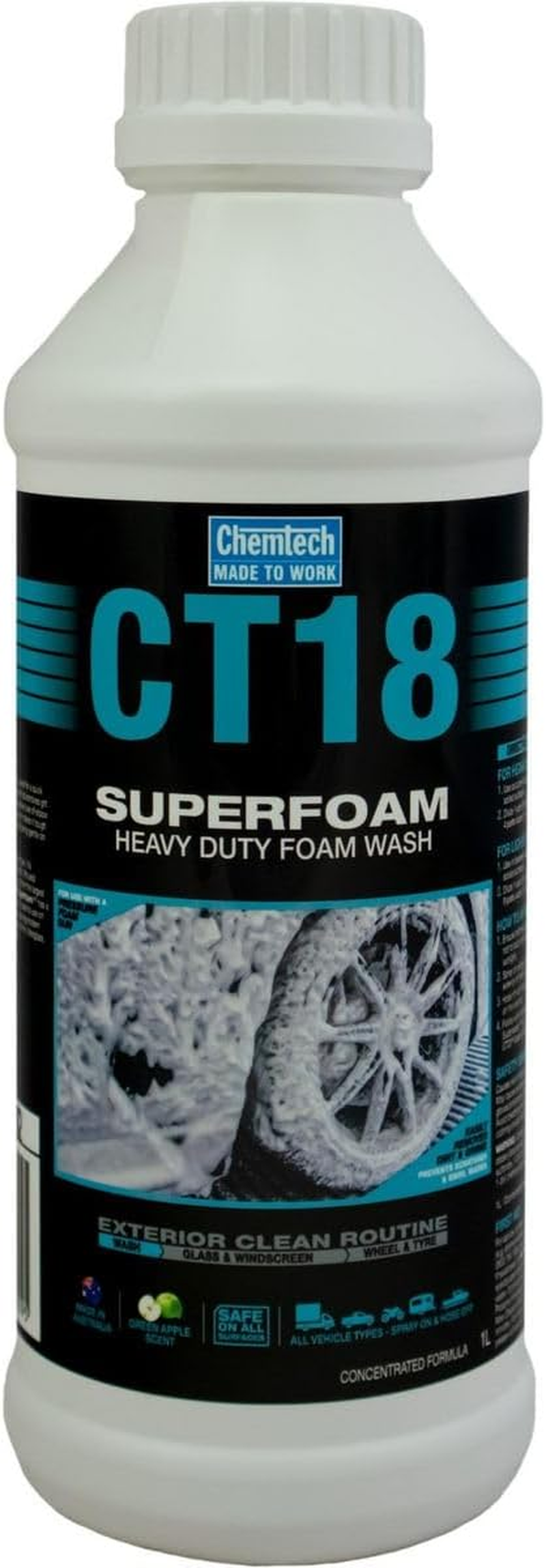 Chemtech CT18 Superfoam Car Wash 1 Liter image number 1