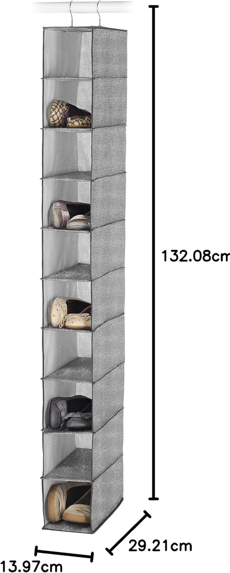 Whitmor Hanging Shoe Shelves image number 7
