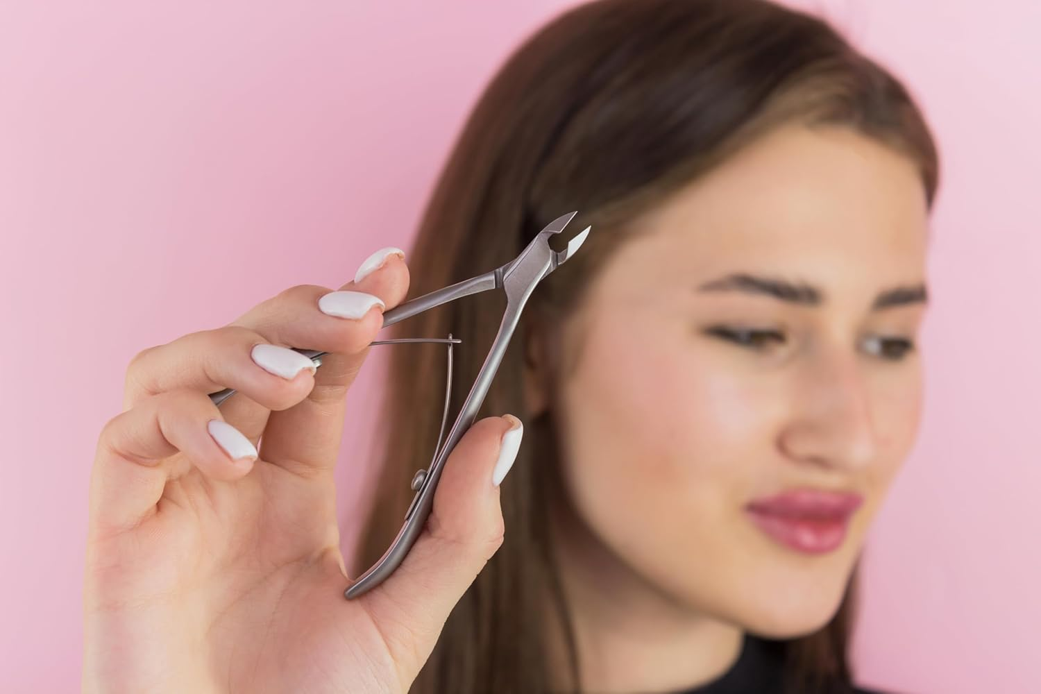 STALEKS PRO by Natury Nails Professional Cuticle Nippers 7 Mm Stainless Steel Smart 10-7 image number 1