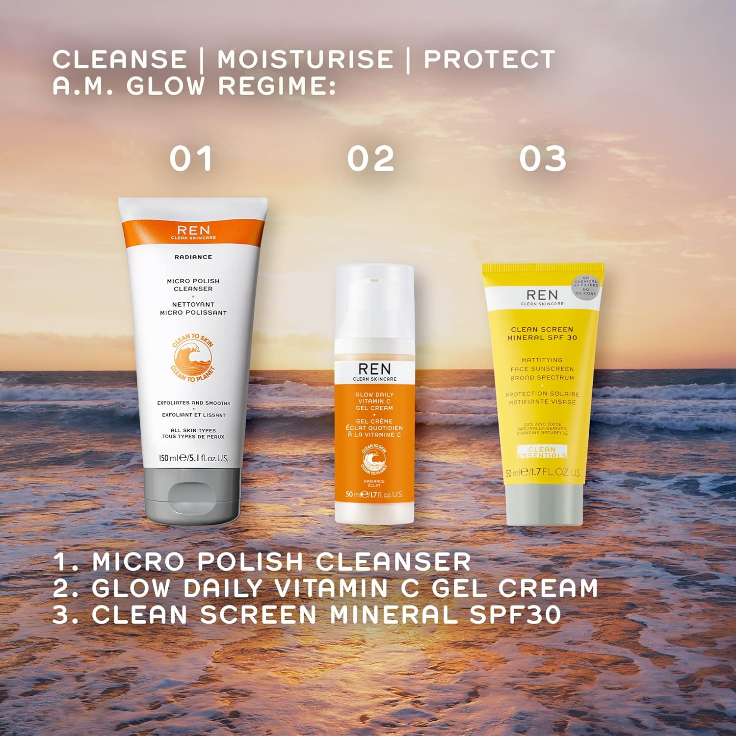 REN Clean Skincare Radiance Micro Polish Cleanser, 150 Ml image number 6