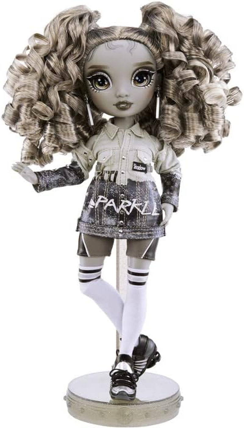Shadow High Series - Nicole Steel - Fashion Doll in Grey Tones with Curly Hair, Two Designer Outfits and Accessories - Collectable - for Children from 6 Years image number 1